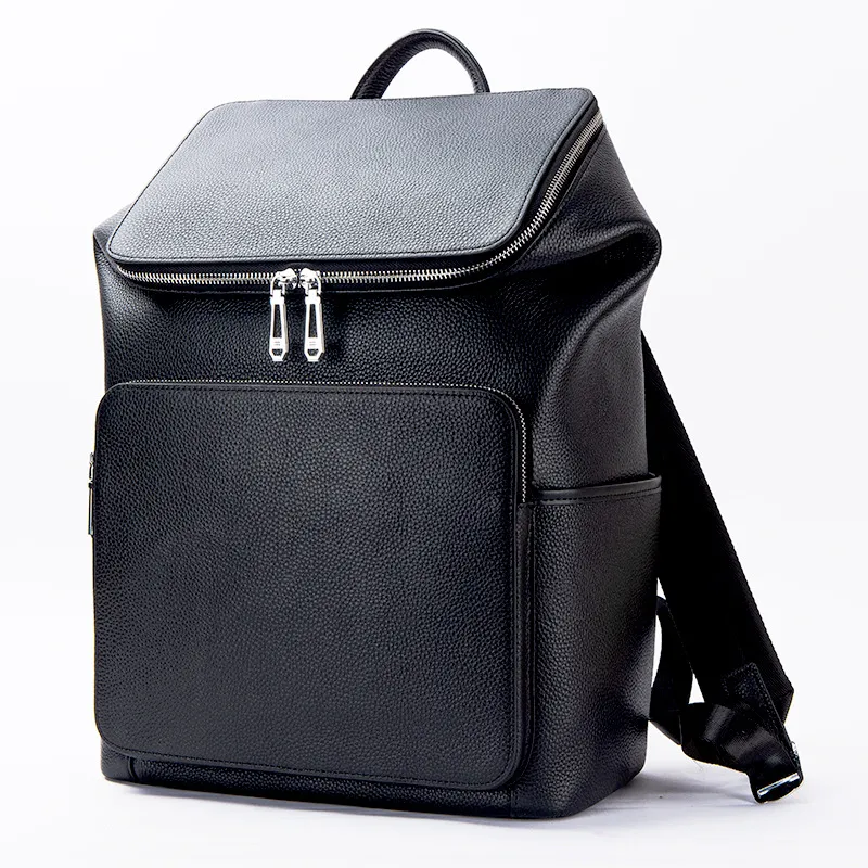 Leather Work Rucksack Mens - Zaino da uomo in vera pelle,