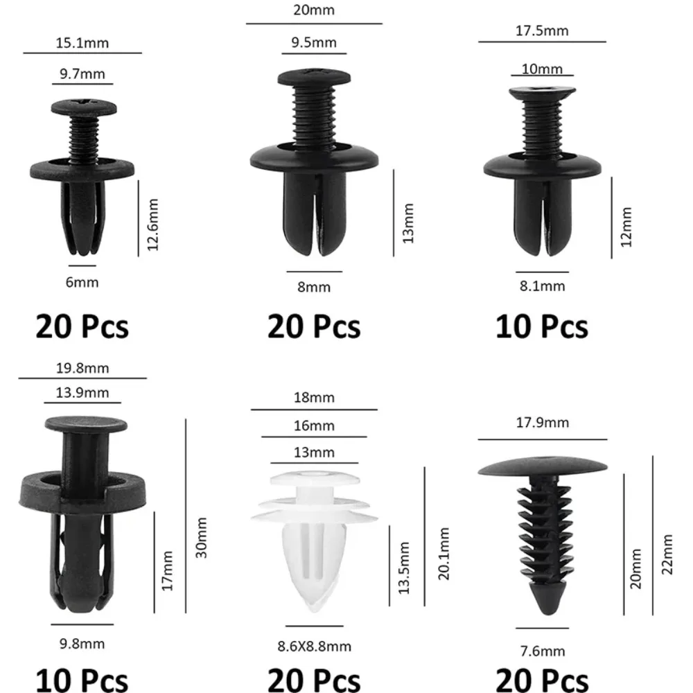 Nuovo 100 pz Auto Clip di Plas - Rivet Setter Tool recensione e prezzo